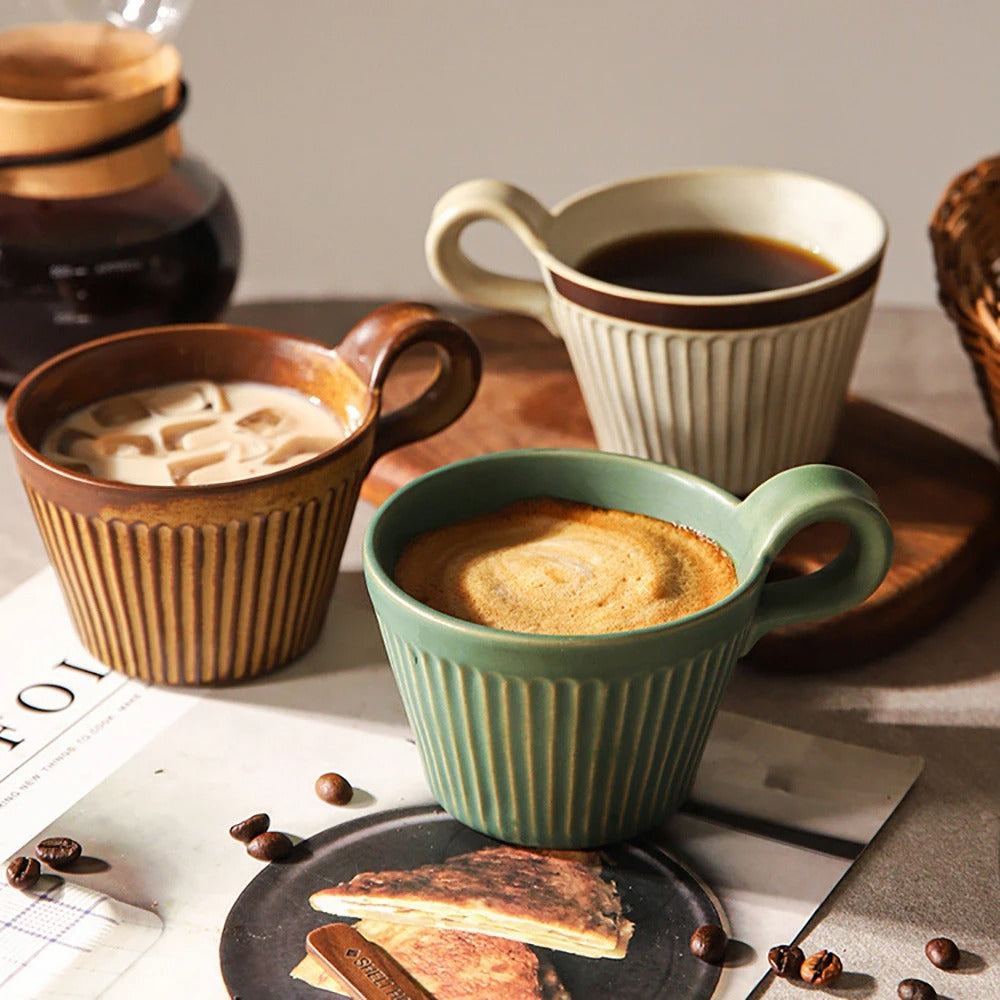 Artisanal Aroma | Vintage & Handmade Ceramic Coffee Cup