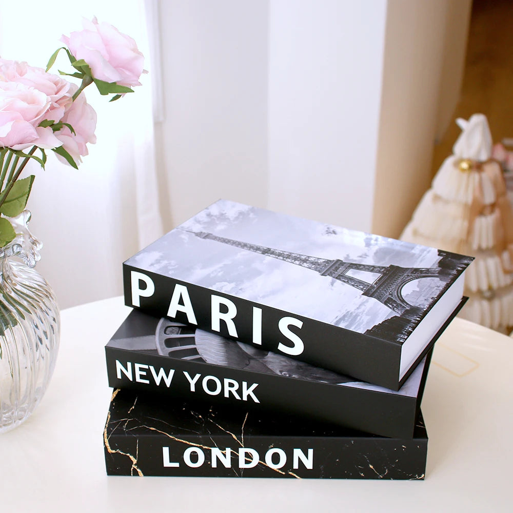Covert Charm | Luxurious Decorative Coffee Table Books