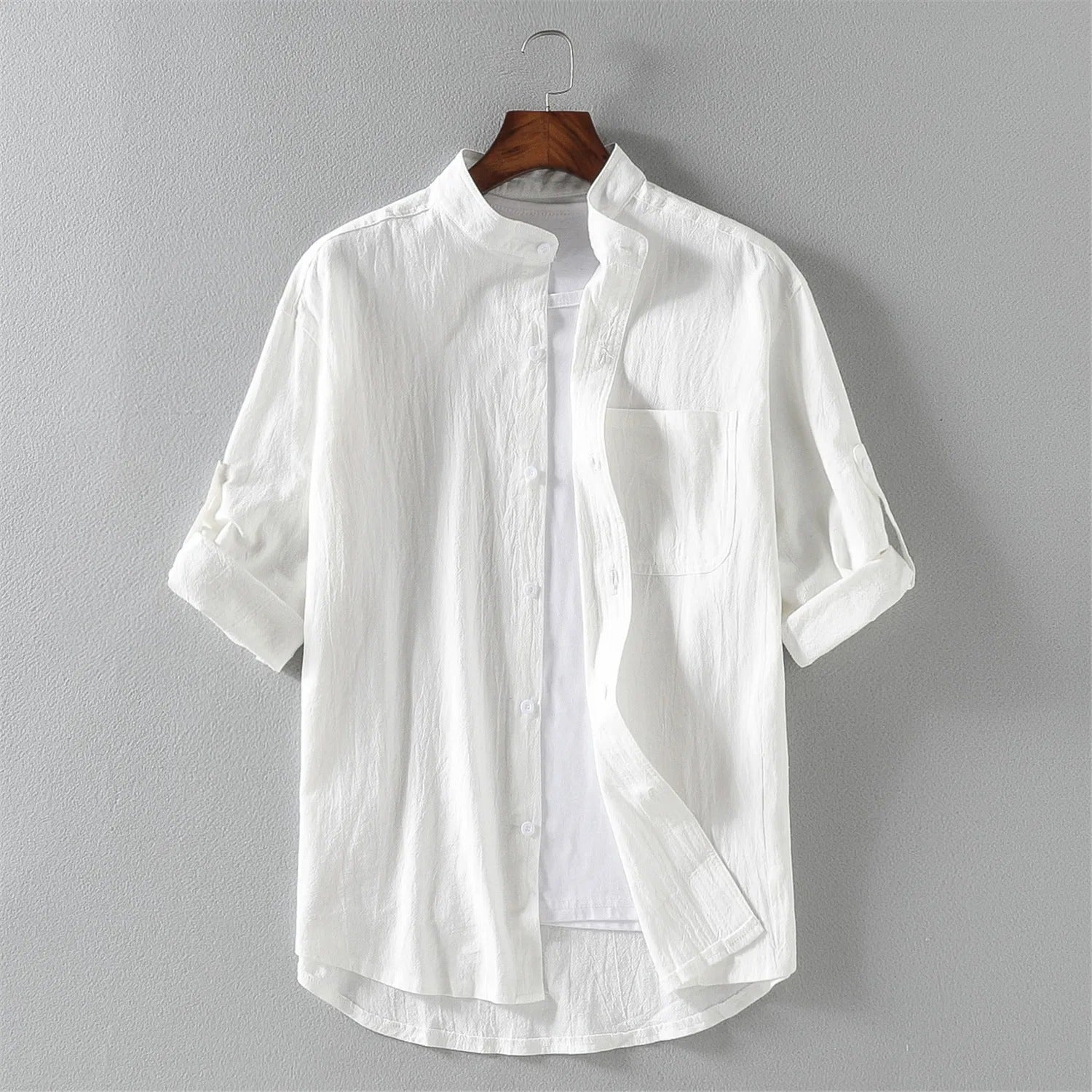 Jeffrey | Chic & Airy Short-Sleeved Shirt