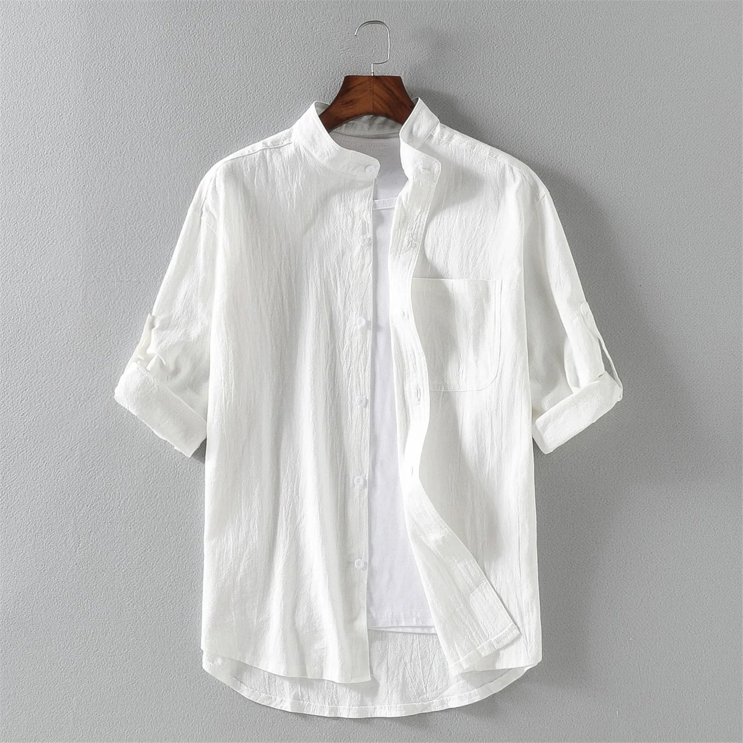 Jeffrey | Chic & Airy Short-Sleeved Shirt