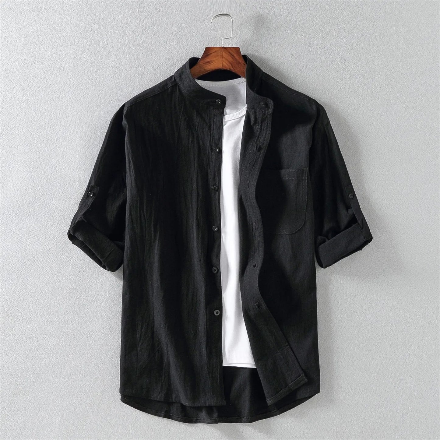 Jeffrey | Chic & Airy Short-Sleeved Shirt
