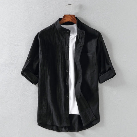 Jeffrey | Chic & Airy Short-Sleeved Shirt