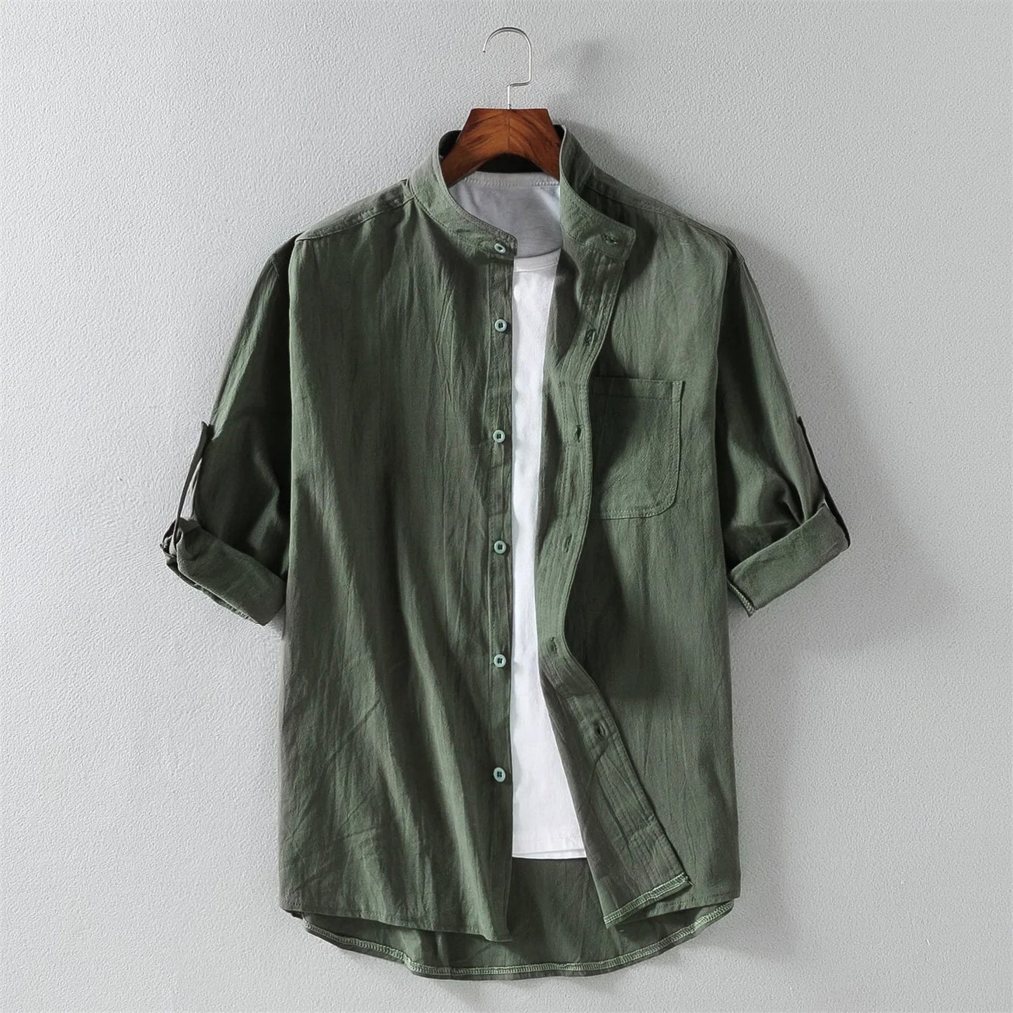 Jeffrey | Chic & Airy Short-Sleeved Shirt