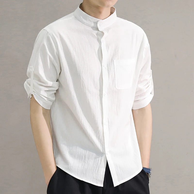 Jeffrey | Chic & Airy Short-Sleeved Shirt