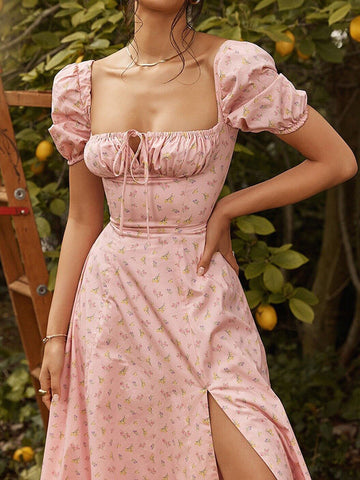 Elena | Chic and Enchanting Floral Long Dress