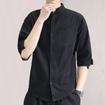 Jeffrey | Chic & Airy Short-Sleeved Shirt