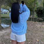 Juliette | Oceanic & Opulent Knitted Sweater