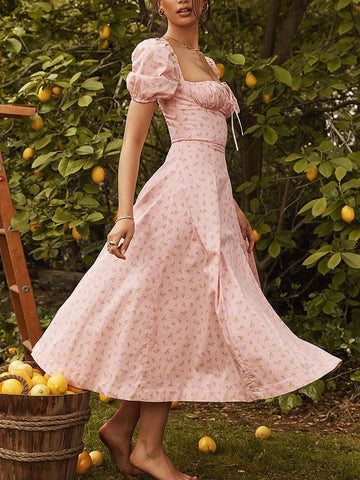 Elena | Chic and Enchanting Floral Long Dress