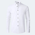 Oliver | Sleek & Simple Elastic Non-Iron Shirt