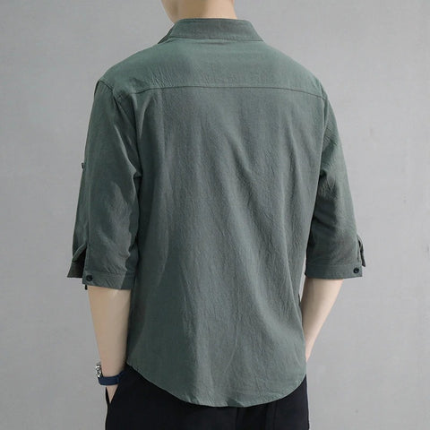 Jeffrey | Chic & Airy Short-Sleeved Shirt