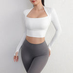 Harley | Sleek & Chic Padded Yoga Crop Top