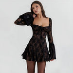 Lucille | Glamorous Backless Mini Dress