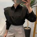 Liana | Elegant & Relaxed Long Sleeve Shirt