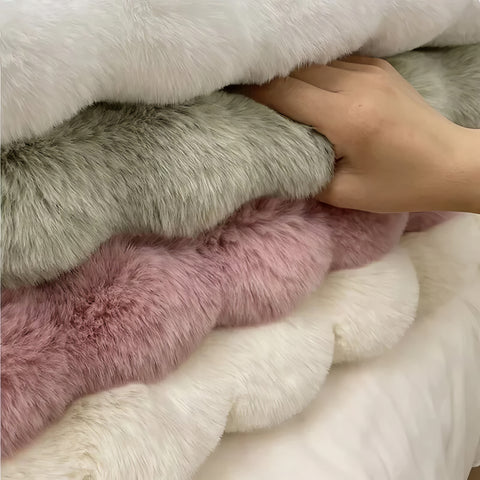 Snuggle Haven | Nordic Round Rug for Cozy Comfort