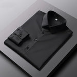 Jensen | Stretchable & Anti-Wrinkle Black Shirt
