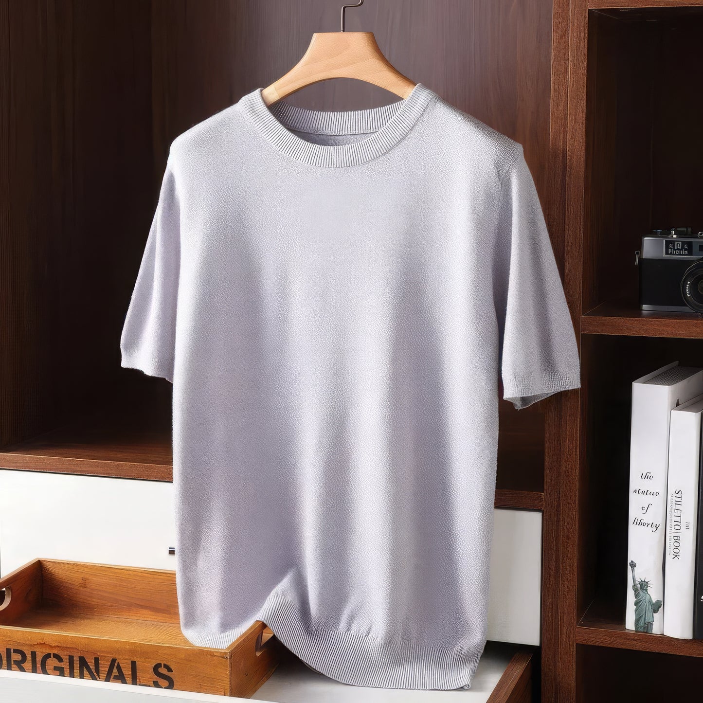 Connor | Soft & Cozy Oversized Cashmere Tee